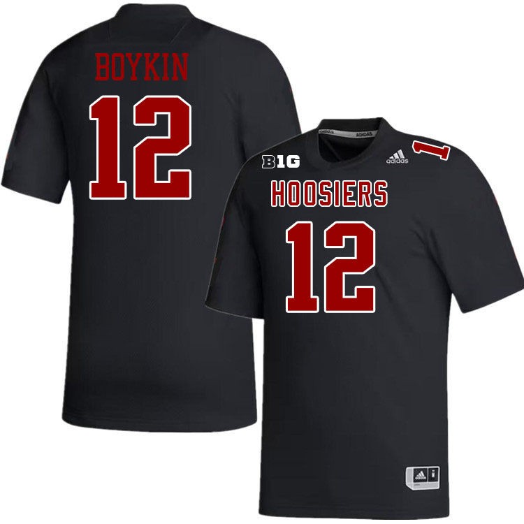 Devan Boykin Indiana Jerssey,Indiana University Hooisers Football Jersey,Uniforms-Black